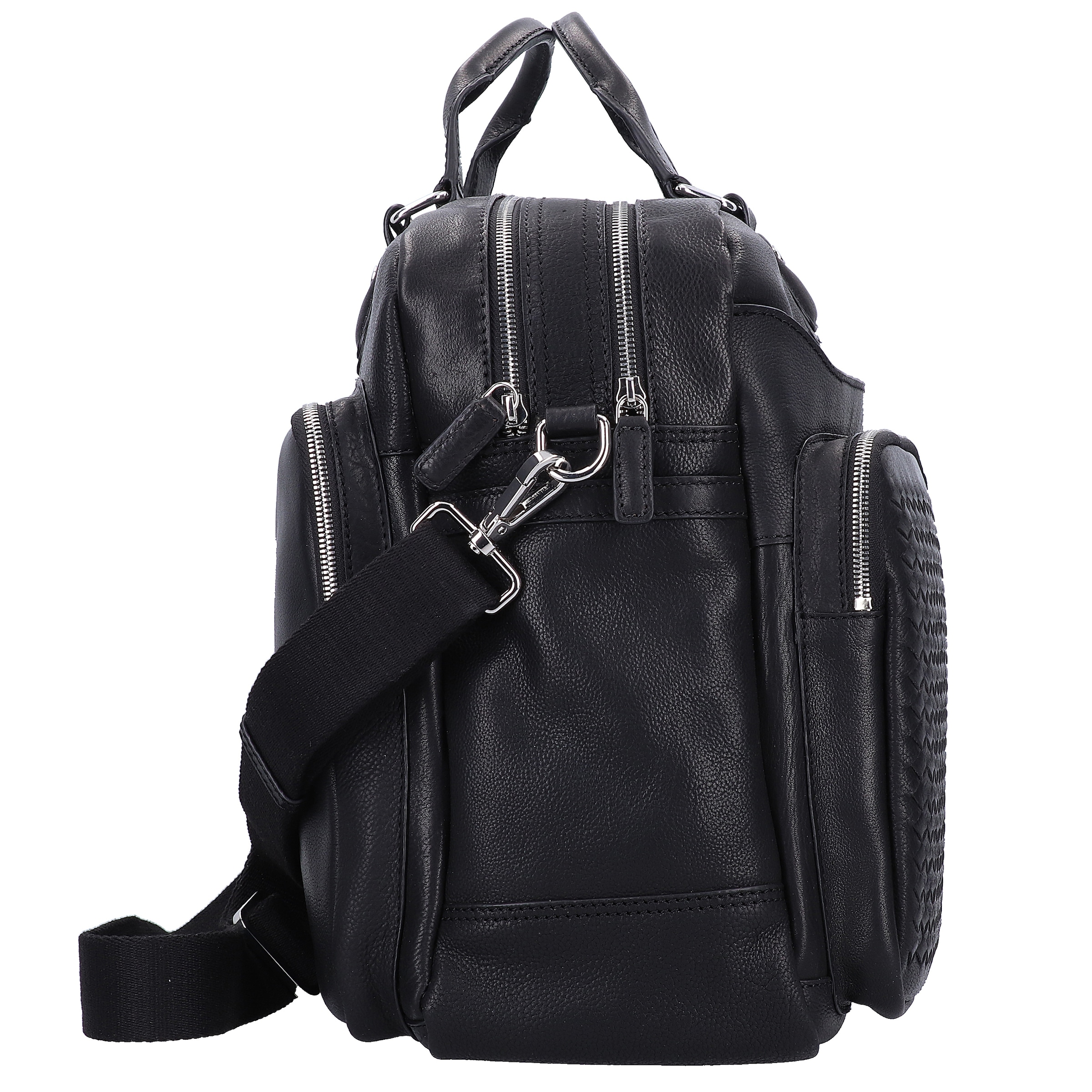 bugatti Document Bag in Black