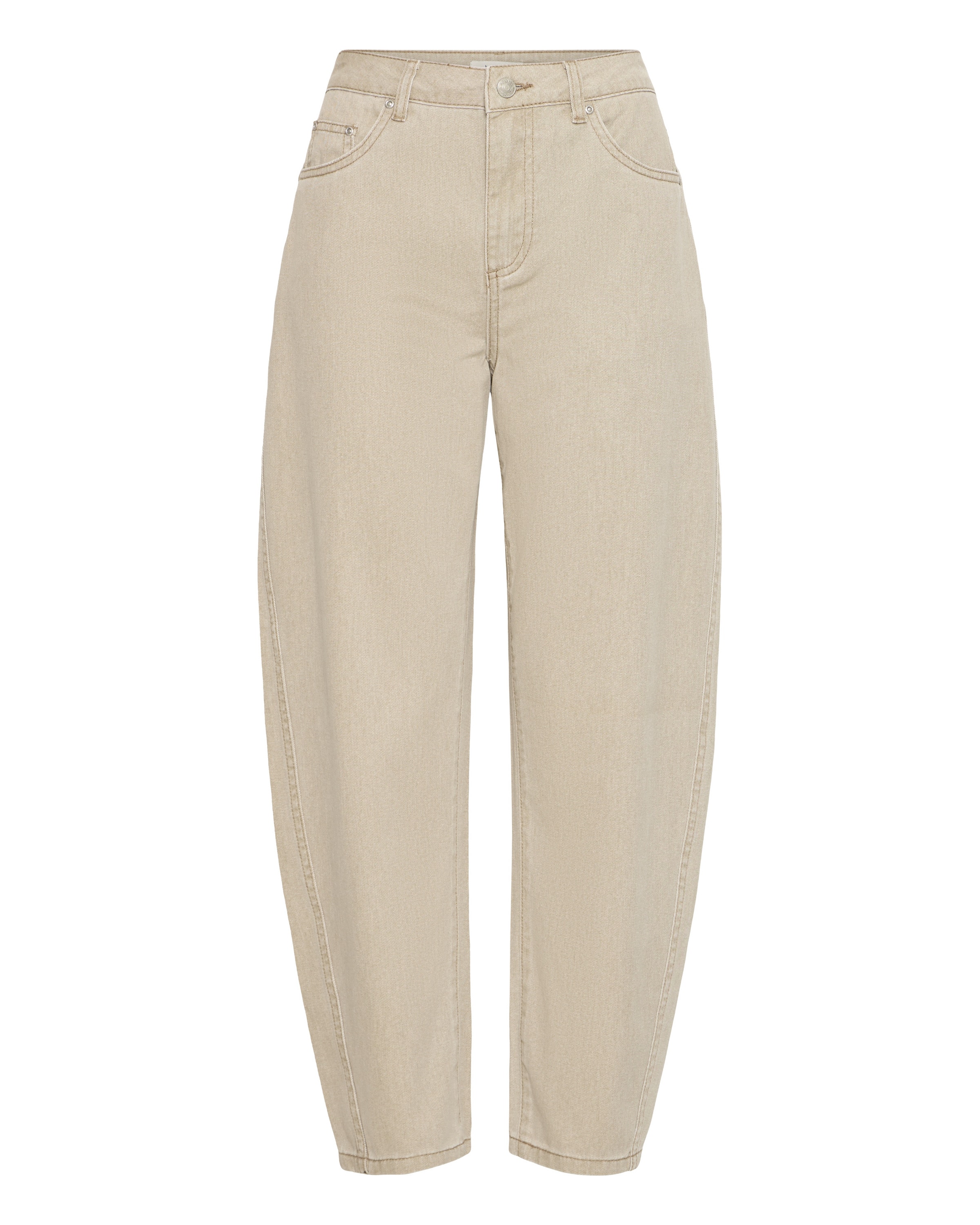 b.young Regular Jeans 'BYLUPINA' in Beige: front