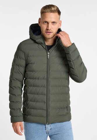 Veste d’hiver MO en vert : devant