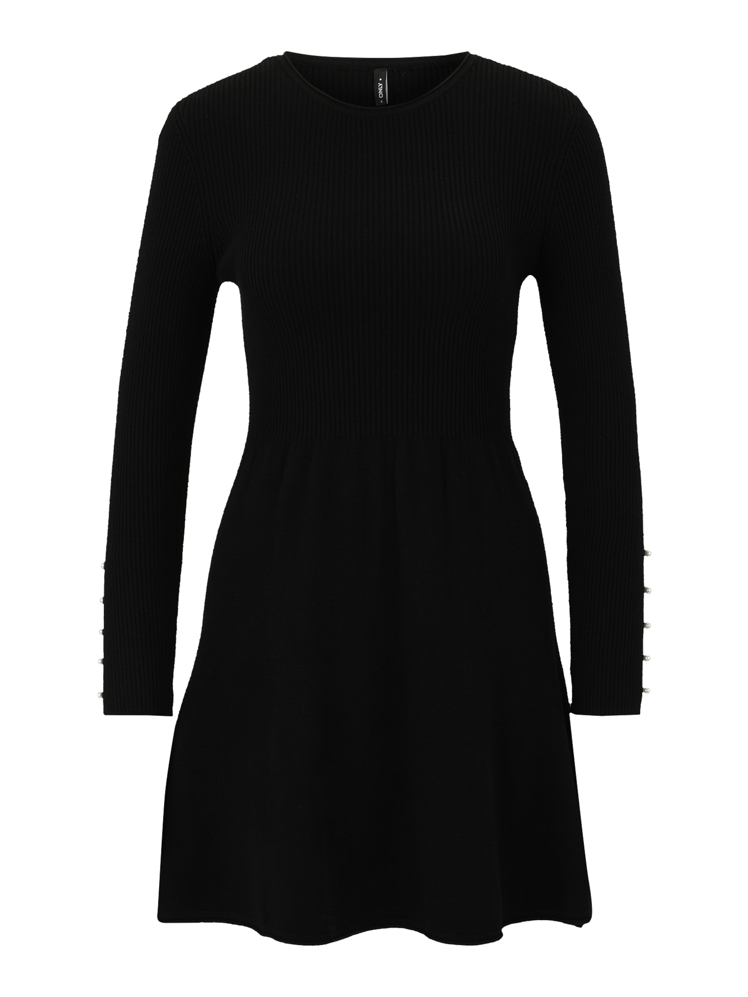 Only Petite Knitted dress 'ONLNATASCHA' in Black: front
