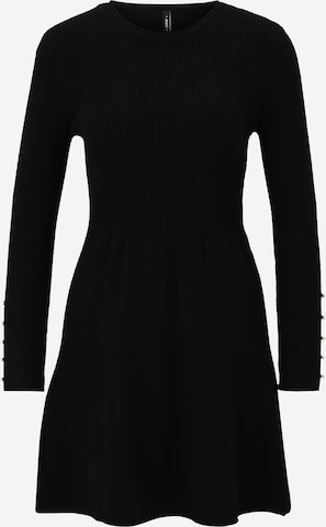 juoda Only Petite Megzta suknelė 'ONLNATASCHA': priekis