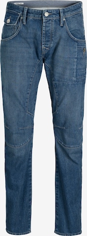 JACK & JONES Tapered Farkut 'JJIMIKE JJOSAKA' värissä sininen: etupuoli