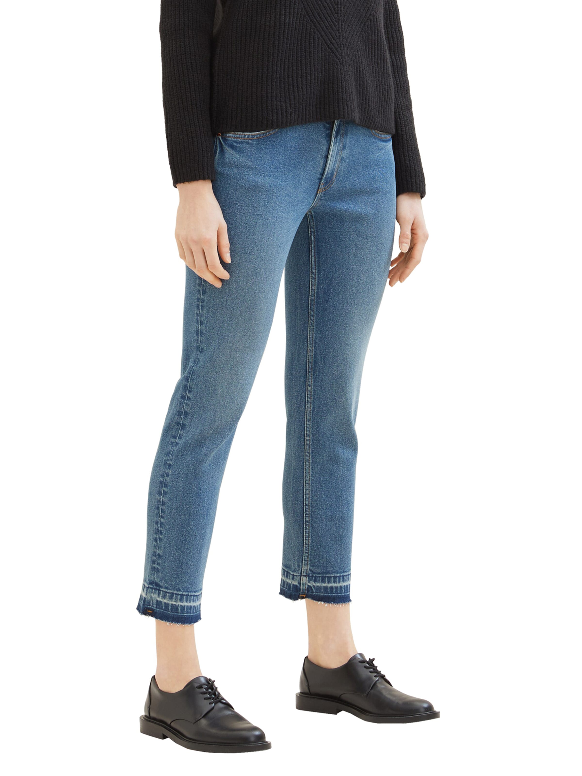 Slimfit Jeans 'Elsa' di TOM TAILOR DENIM in blu: frontale