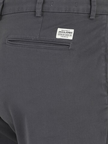 Jack & Jones Plus Свободный крой Брюки-чинос 'JPSTCHRIS' в Серый