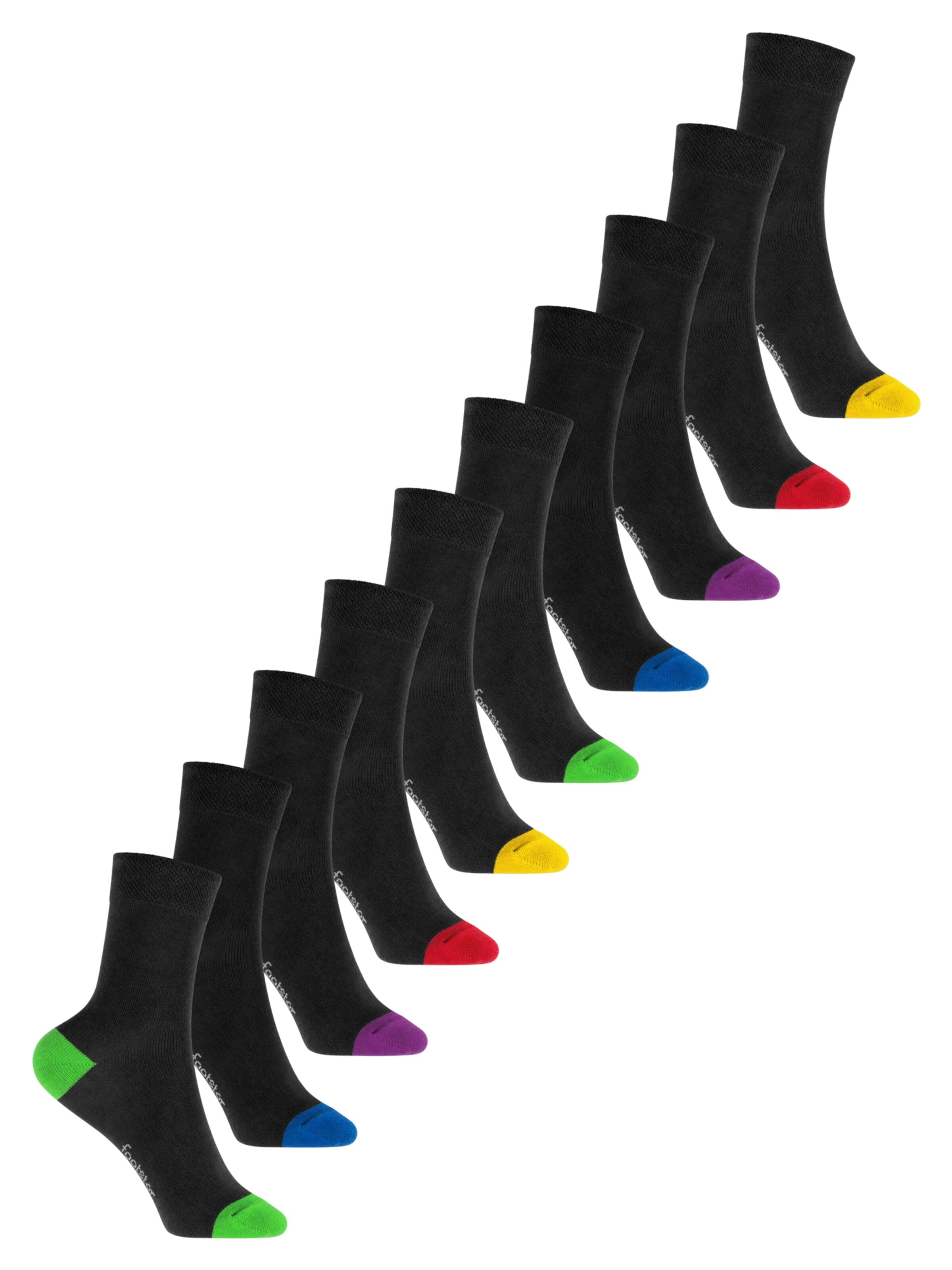 footstar Socks 'Color Pop' in Mixed colors: front
