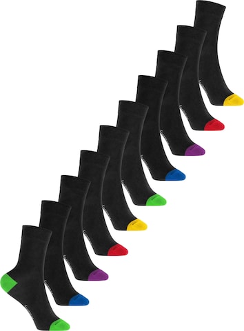footstar Socks 'Color Pop' in Mixed colors: front