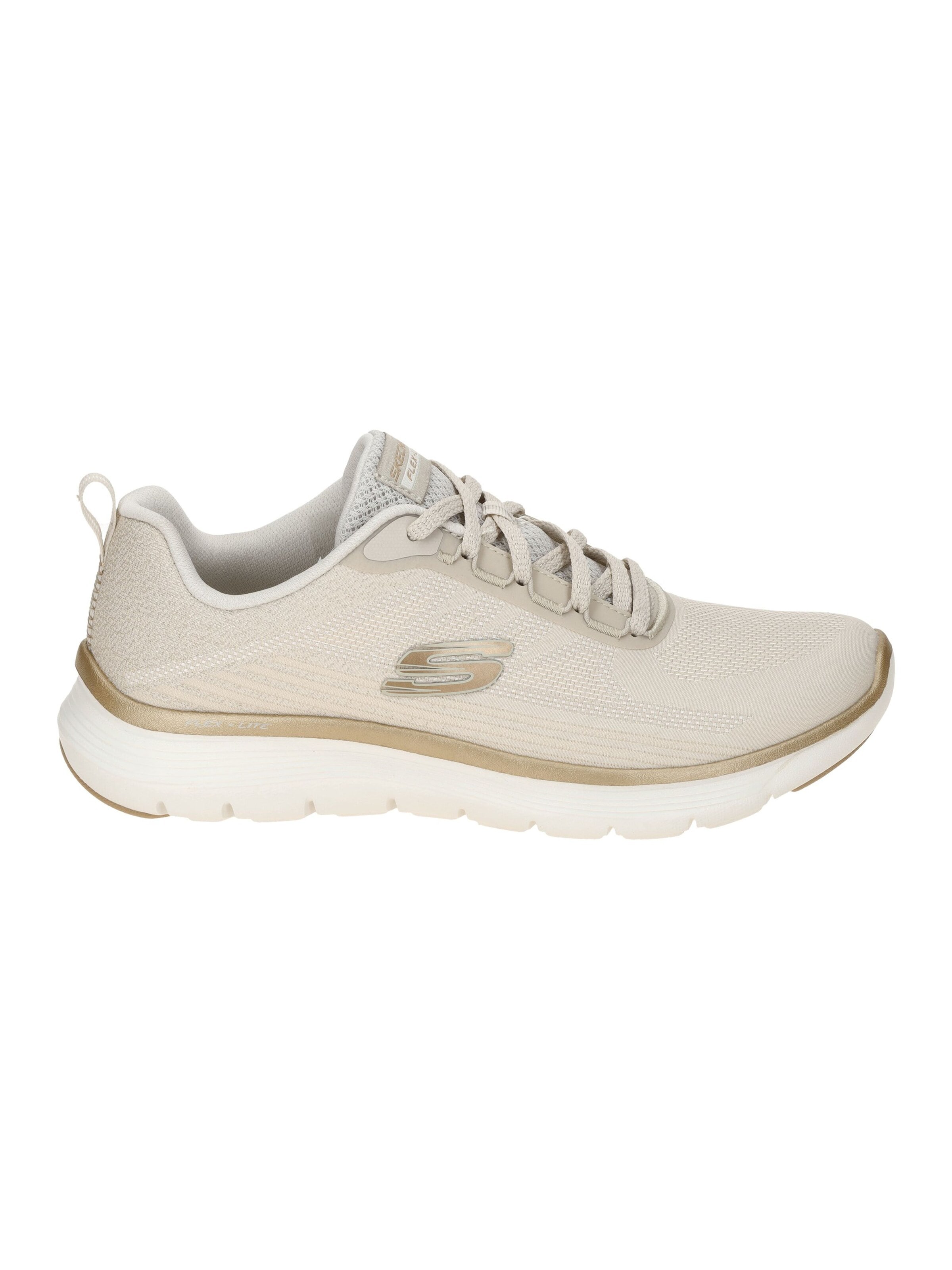 SKECHERS Veterschoen in Beige