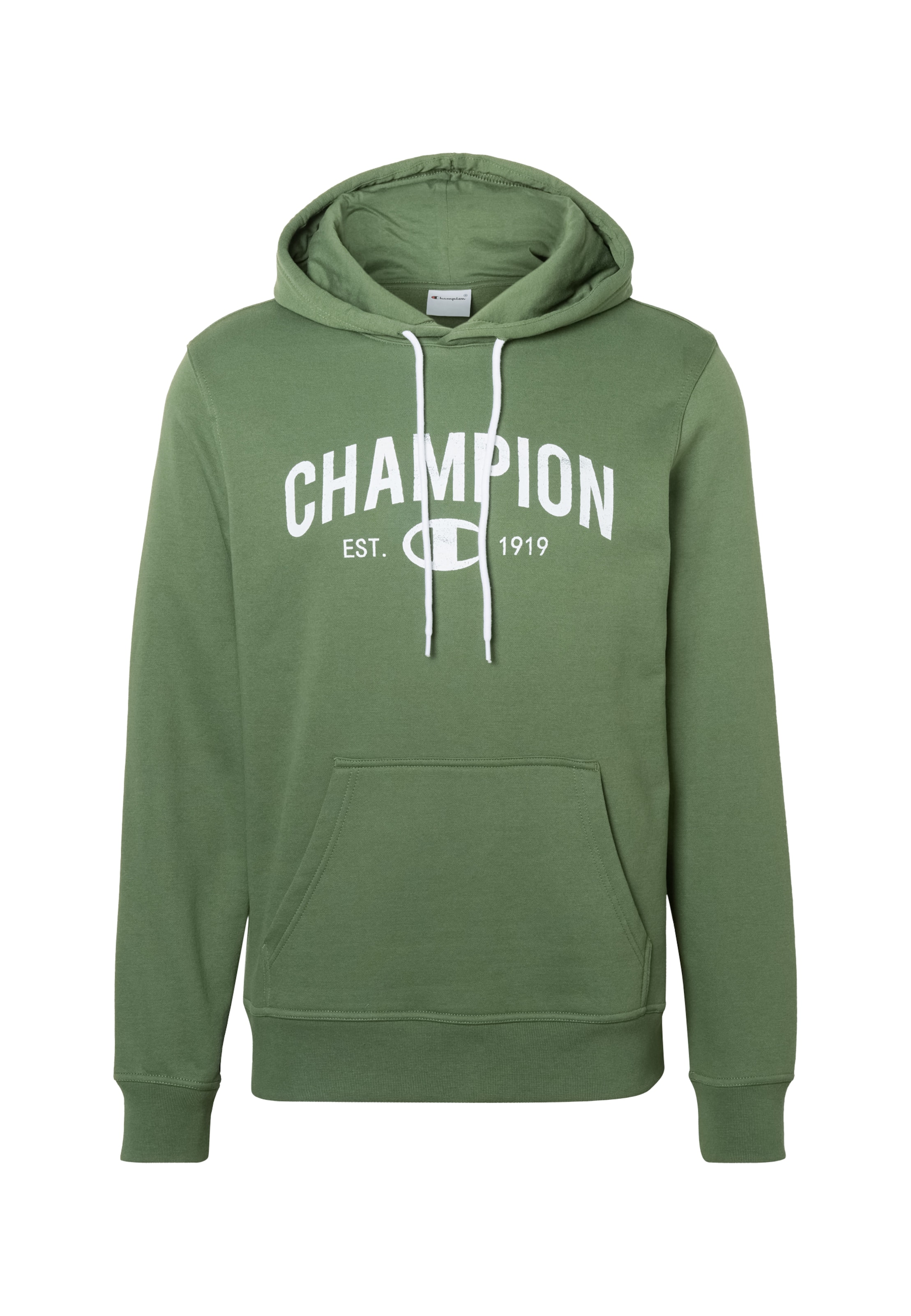 Champion - Sudadera en verde: frente