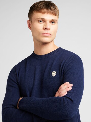 Pullover 'Paolo' di 19V69 ITALIA in blu