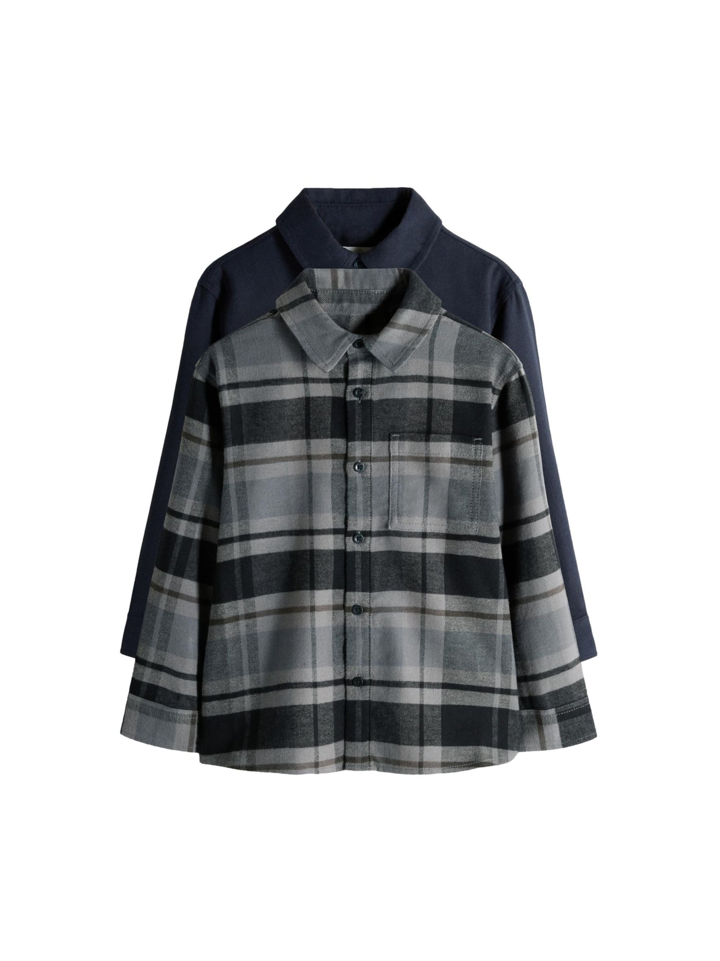 Regular fit Camicia di The Set in blu: frontale