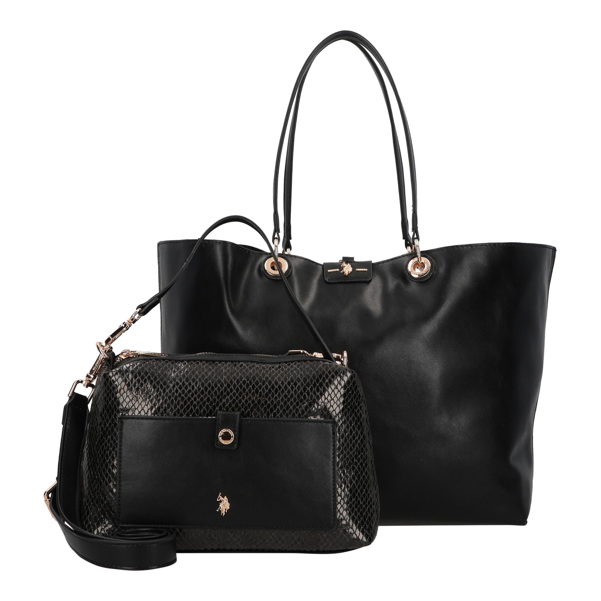 Sac bandoulière U.S. POLO ASSN. en noir : devant