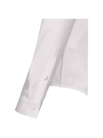 SEIDENSTICKER Hemdbluse Slim in Weiß