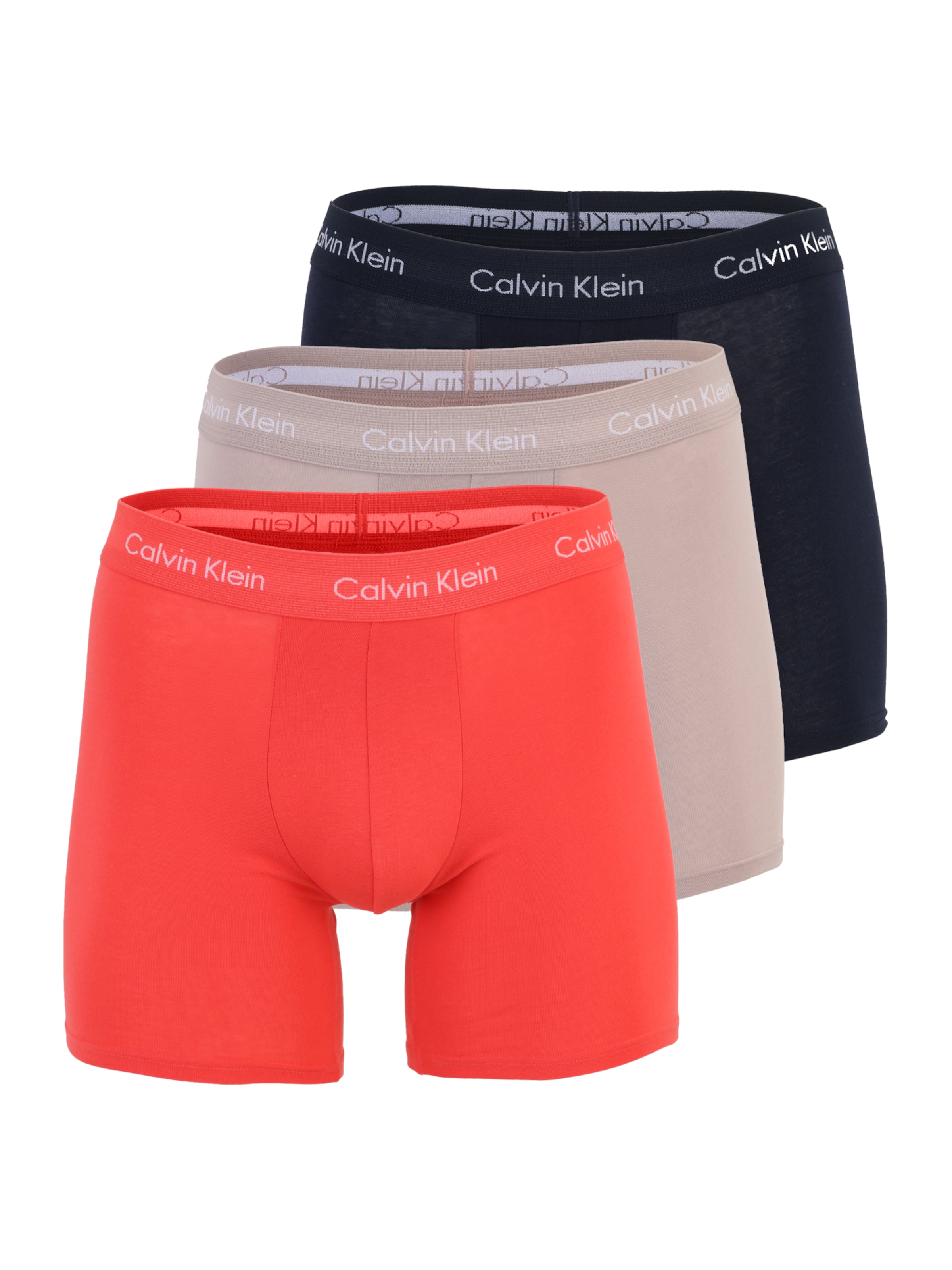 Calvin Klein Underwear Normální Boxerky – hnědá: přední strana