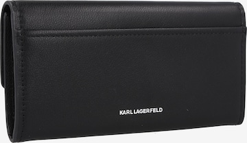 Karl Lagerfeld Portemonnaie 'Ikoni2.0' in Schwarz