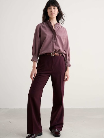 Seasalt Cornwall Bluse ' Feather Star' ' i lilla