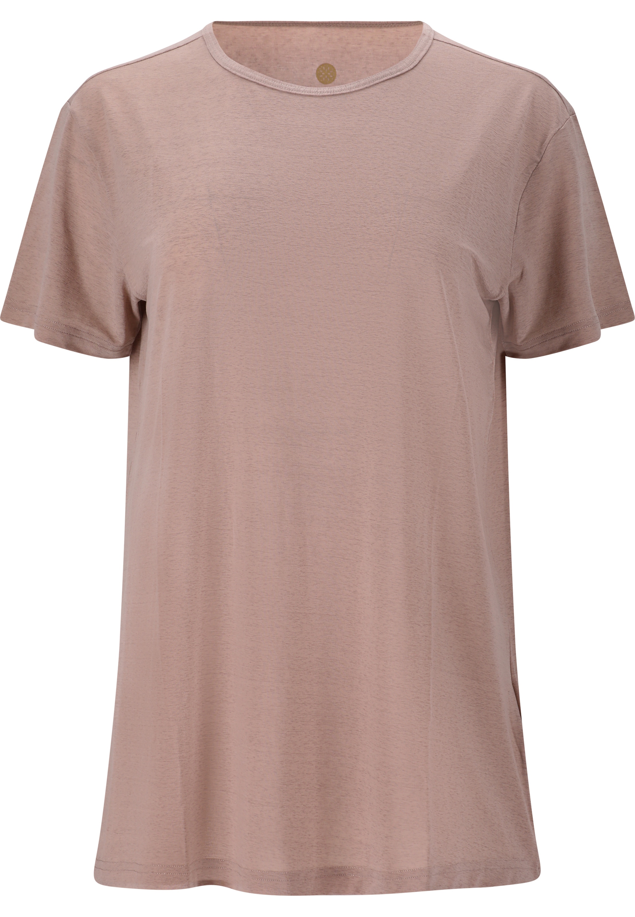 Athlecia Performance shirt 'LIZZY' in Brown: front