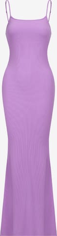 Robe 'Ribbed Cami Maxikleid' cfab (formerly creamy fabrics) en violet : devant