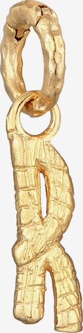 ELLI Pendant 'Buchstabe - R' in Gold: front