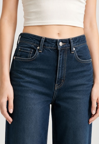 Wide leg Jeans di Elara in blu