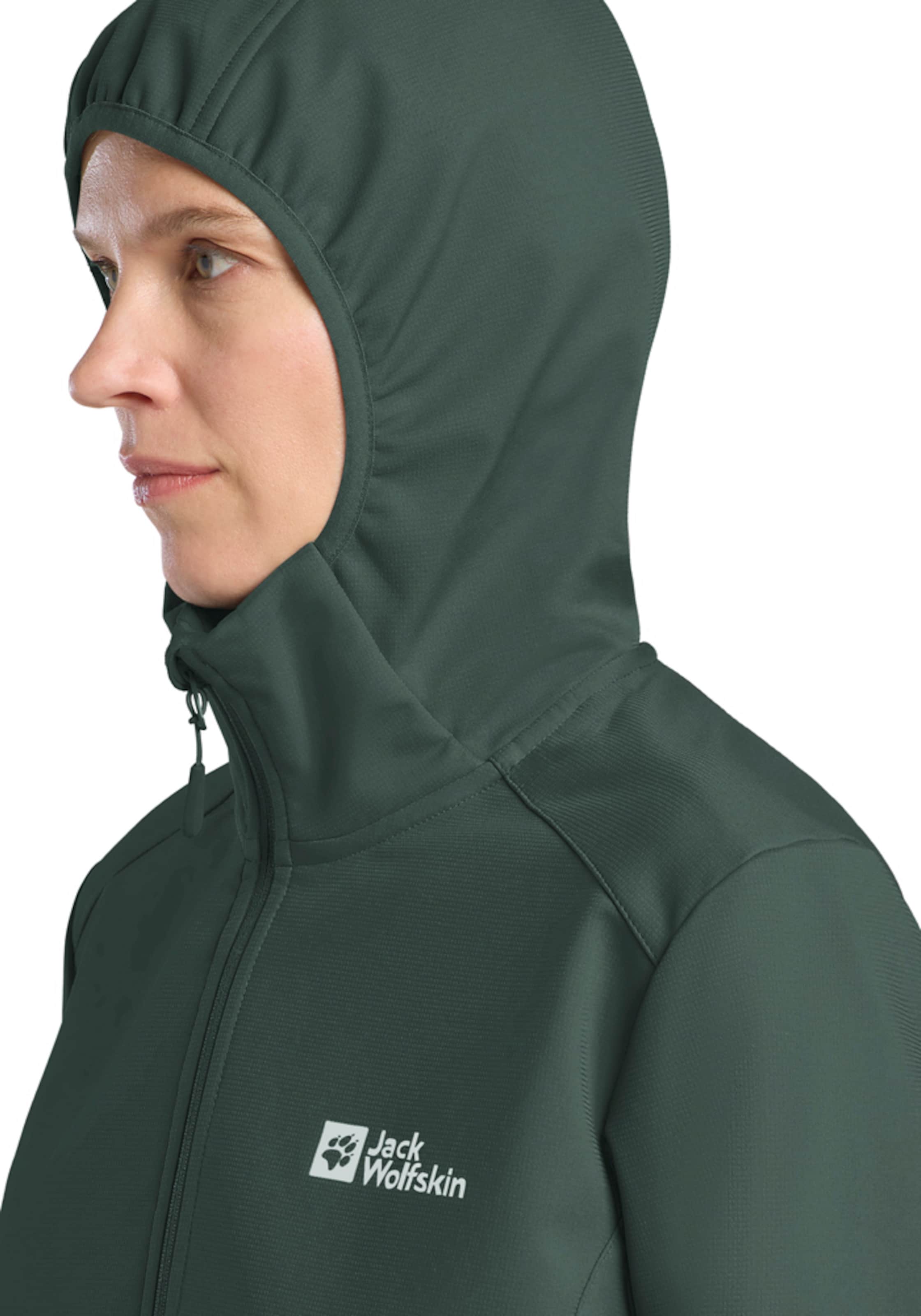 JACK WOLFSKIN Outdoorjacke in Grün