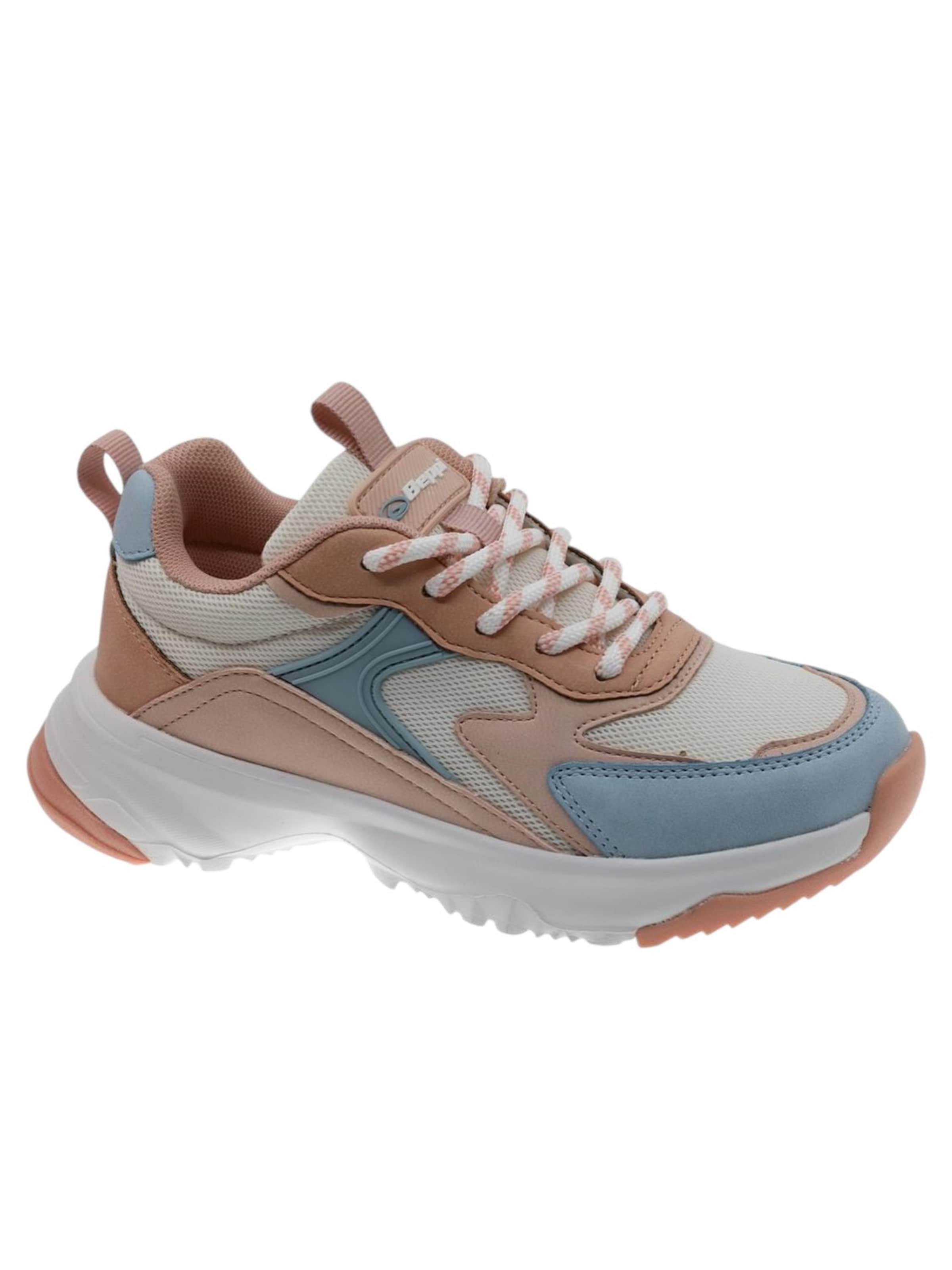 Sneaker di Beppi in bianco: frontale