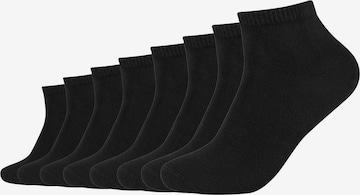 Chaussettes s.Oliver en noir : devant