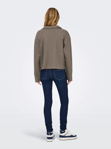 Cardigan 'ONLAGNETE' ONLY en marron