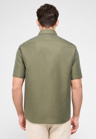 ETERNA Comfort fit Button Up Shirt in Green