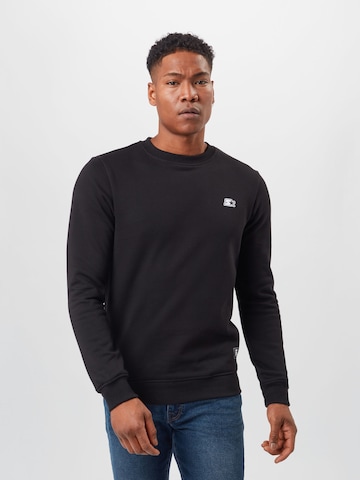 Starter Black Label Sweatshirt 'Essential' i svart: framsida