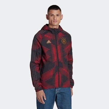 ADIDAS SPORTSWEAR Sportjacke 'Germany Dna' in Schwarz: predná strana