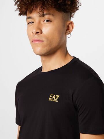 EA7 Emporio Armani - Camiseta en negro