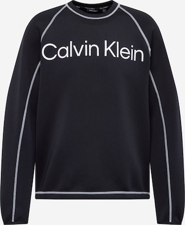 Calvin Klein Sport - Sweatshirt de desporto em preto: frente