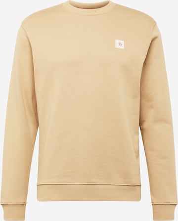 SCOTCH & SODA Sweatshirt 'Essential' i brun: forside