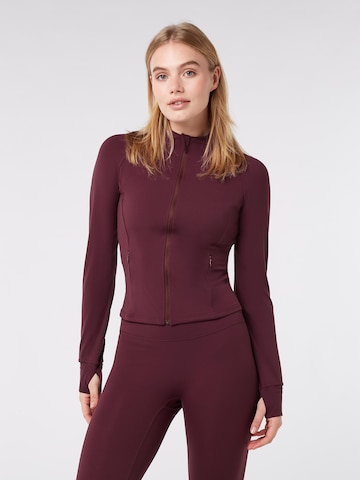 YO-GAYA Athletic Jacket in Red: front
