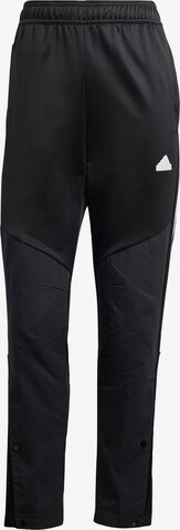ADIDAS SPORTSWEAR Zwężany krój Spodnie sportowe 'Tiro' w kolorze czarny: przód