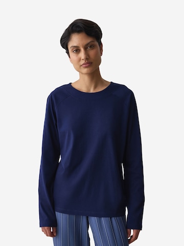 TRIUMPH Longsleeve ' Red Label Mix & Match ' in Blau: Vorderseite