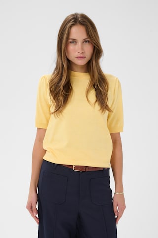 SAINT TROPEZ Pullover in Gelb: Vorderseite