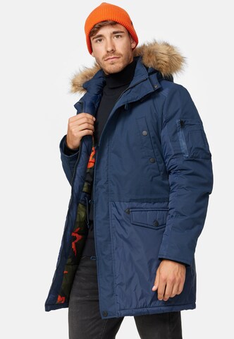 Parka d’hiver 'Jarl' INDICODE JEANS en bleu