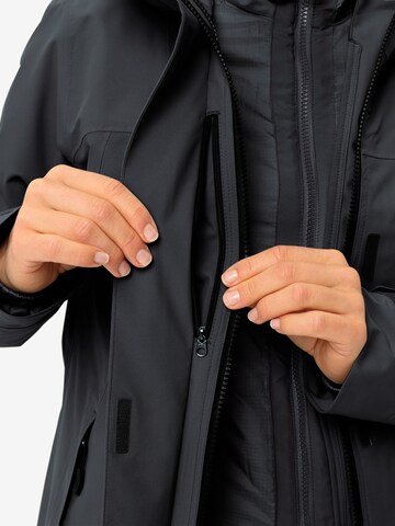 VAUDE Outdoorjas ' Neyland 3in1' in Zwart
