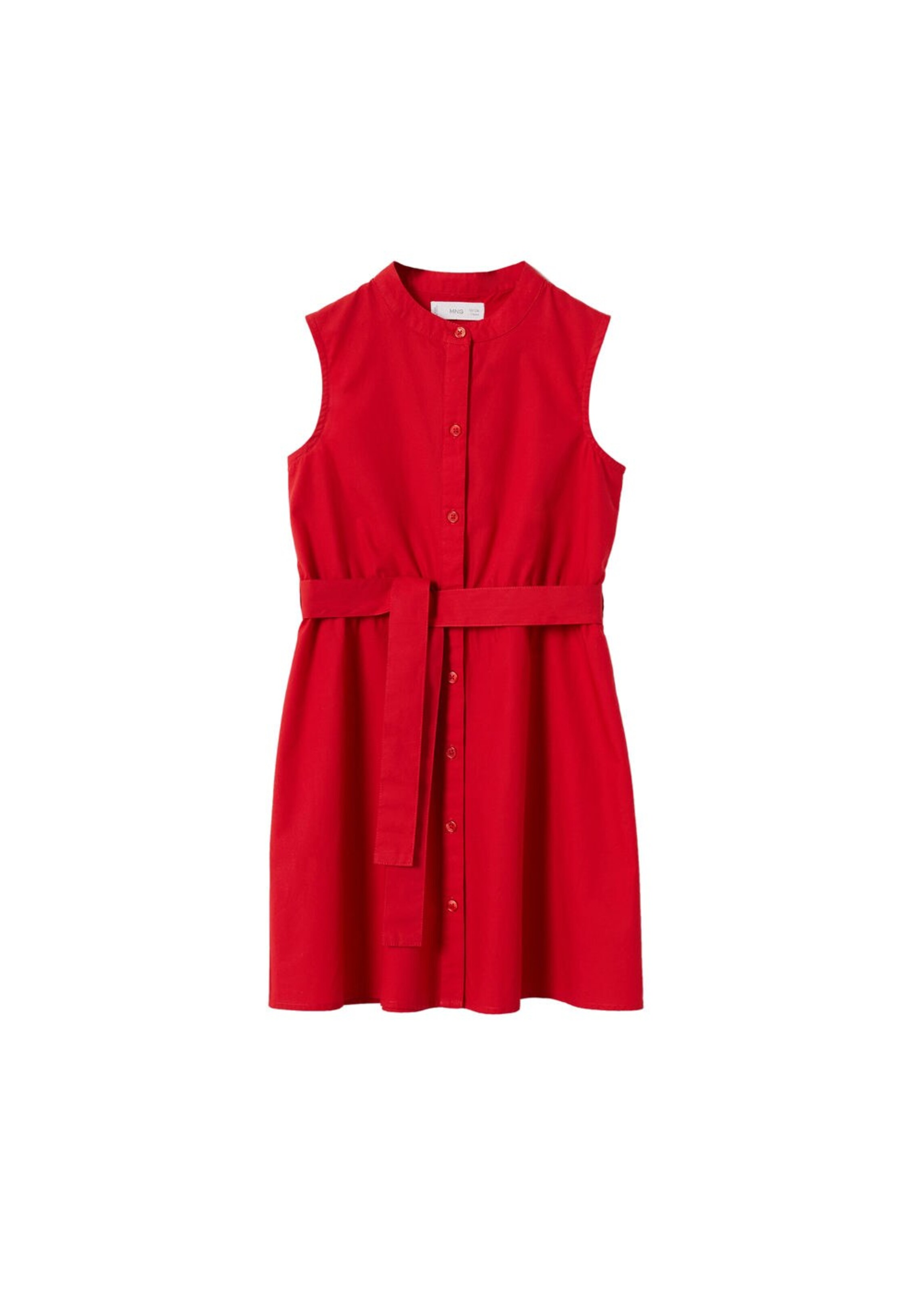Kinder Kids (Gr. 92-140) MANGO KIDS Kleid in Neonrot - GH60188 Kinder Kids (Gr. 92-140) MANGO KIDS Kleid in Neonrot - GH60188