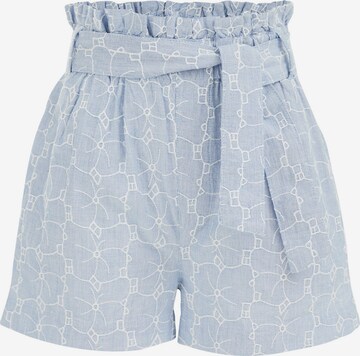 WE Fashion Regular Shorts in Blau: predná strana