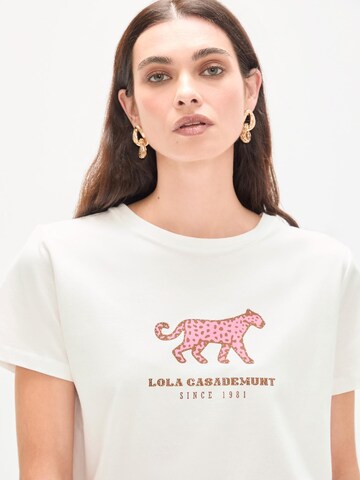 T-shirt Lola Casademunt en blanc