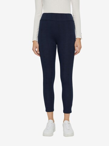 ESPRIT Skinny Leggings in Blauw: voorkant