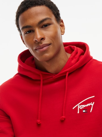 Sweat-shirt 'ENTRY' Tommy Jeans en rouge
