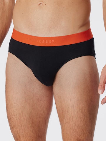 SCHIESSER Panty ' 95/5 Organic Cotton ' in Black: front