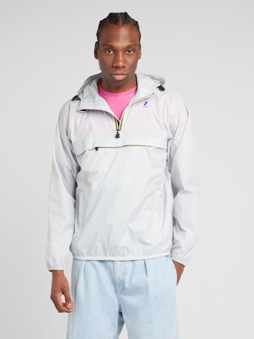 K-Way Weatherproof jacket 'LE VRAI 3.0 LEON' in Grey: front