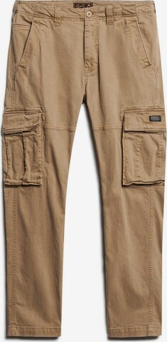 Regular Pantalon cargo 'Core' Superdry en vert : devant