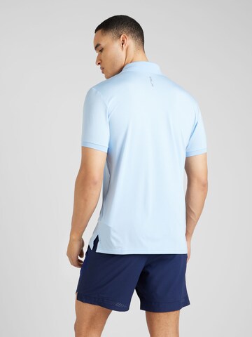 Tricou funcțional de la Polo Ralph Lauren pe albastru