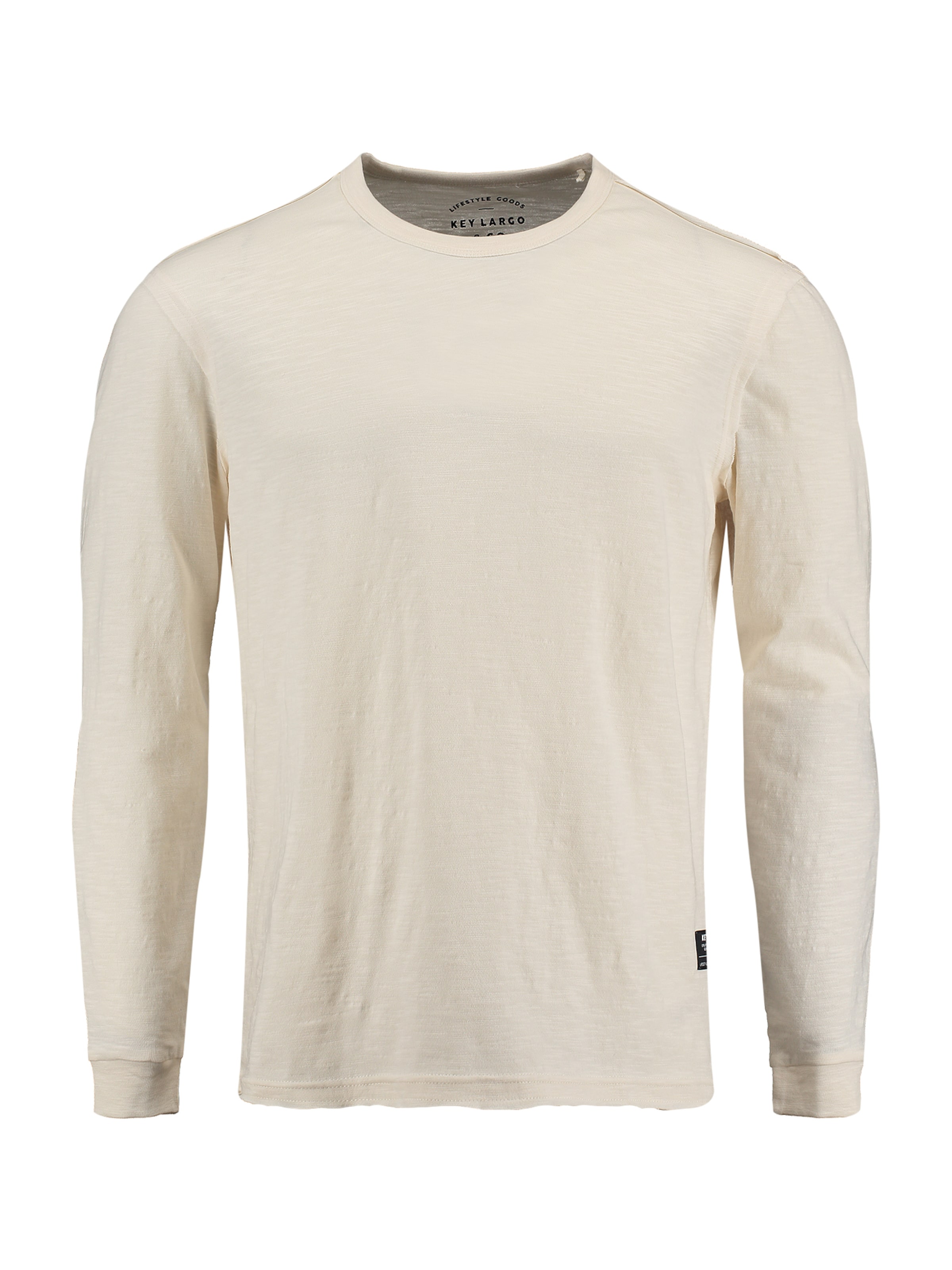 Key Largo Μπλουζάκι 'HAMILTON STREET' σε λευκό: μπροστά