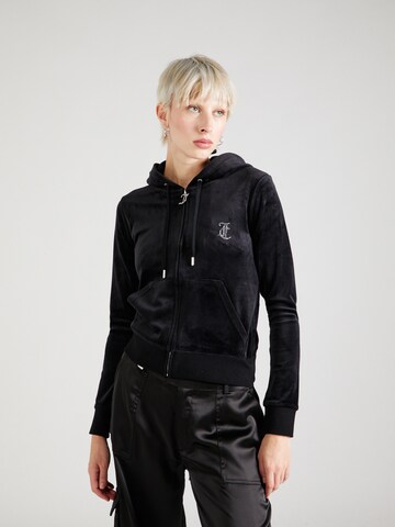 Juicy Couture Strickjacke in Schwarz: Vorderseite